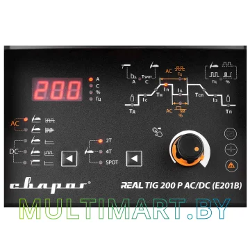 Сварочный аппарат Сварог REAL TIG 200 P AC/DC (E201B) картинка 6